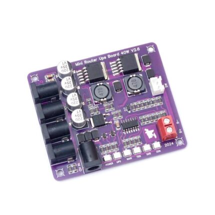 Mini Router UPS Board 40W V2.6 Mini UPS | Circuit 9V 12V Router ONU